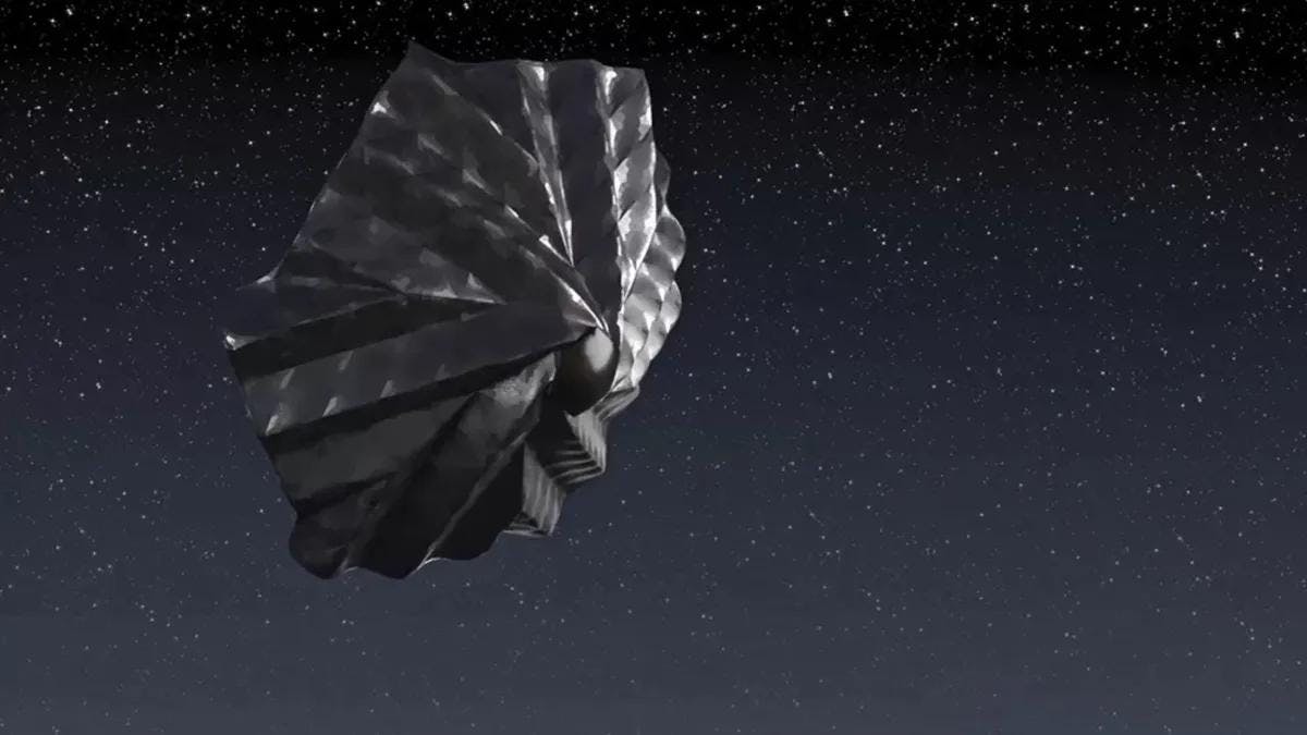 The Origami Folding Heat Shield Being Launched by SpaceX 